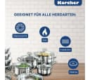 Karcher Kochtopfset Jasmin 20-tlg. Edelstahl mit Glasdeckel & Schüsseln Bild 4