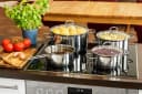 Kopf Topf-Set Merkur 4-teilig Edelstahl Induktion Bild 1