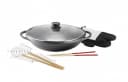 Kopf Wok Mai-Lu Aluminiumguss Ø 36 cm Induktion Antihaft Bild 2