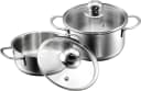 Kopf Topf-Set Parvus 2-teilig Edelstahl Induktion Bild 1