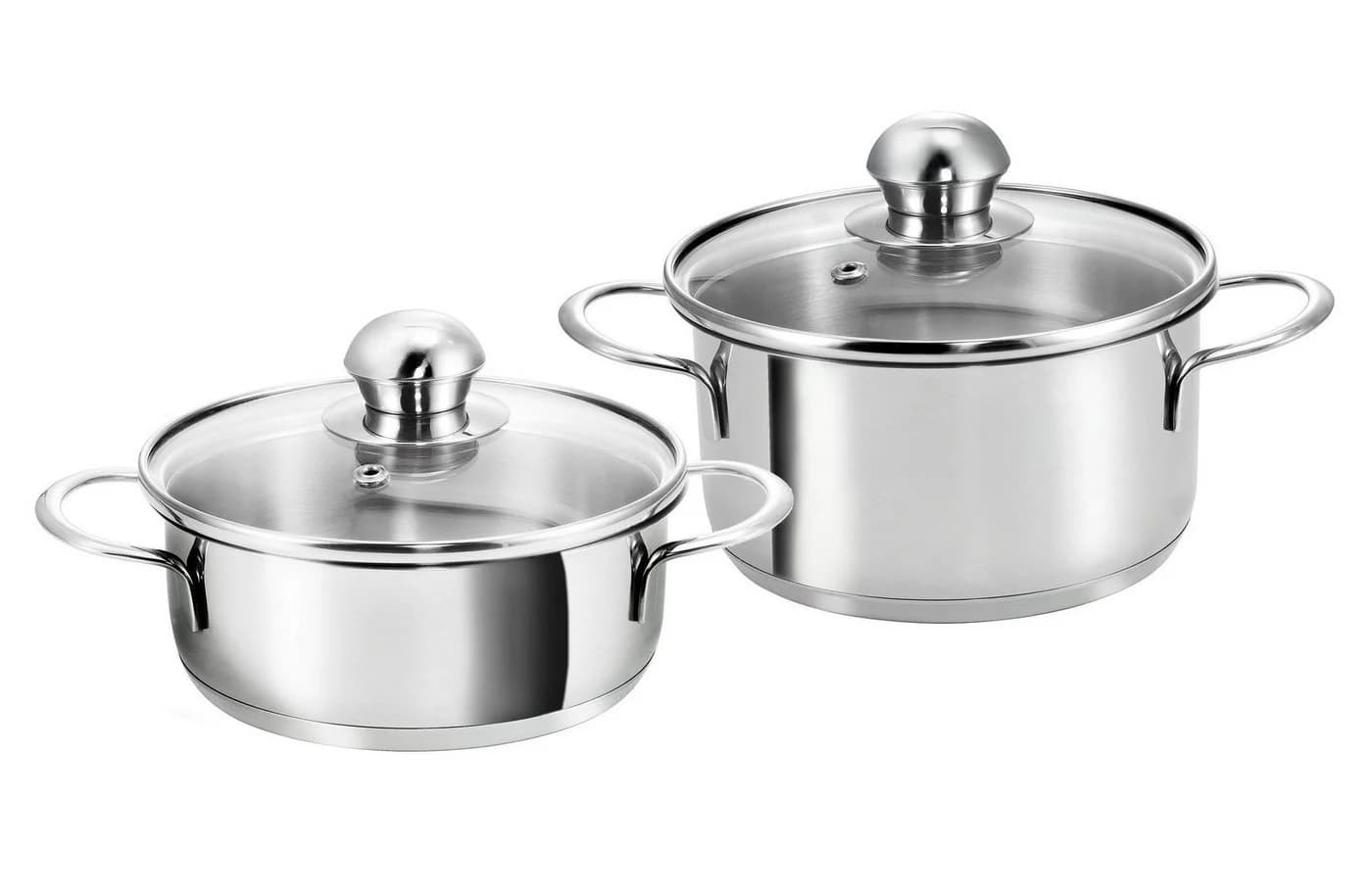Kopf Topf-Set Parvus 2-teilig Edelstahl Induktion - Bild 2