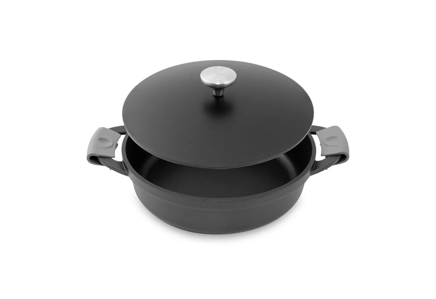 Kopf Servierpfanne Atavola 28cm Aluminiumguss mit Deckel