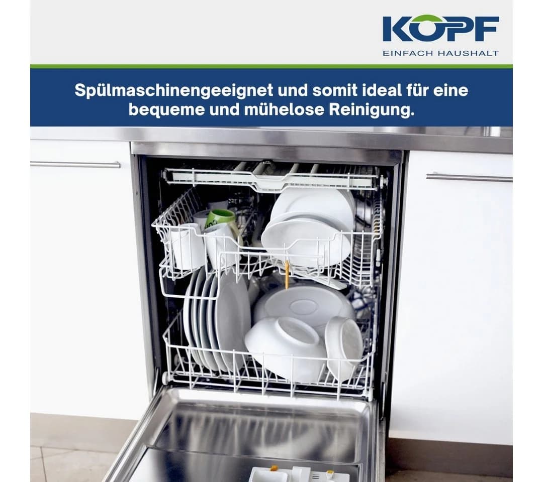 Kopf Topf-Set Clara 8-tlg. Edelstahl Silber Induktion - Bild 5