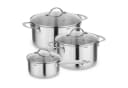 Kopf Topf-Set Clara 6-tlg. Edelstahl Silber Induktion Bild 2