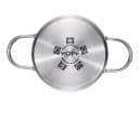 Kopf Bratentopf Josie 20cm Edelstahl Silber Bild 1
