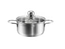 Kopf Bratentopf Josie 20cm Edelstahl Silber Bild 2
