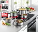 Karcher Topf-Set Mia 5-tlg. Edelstahl mit Glasdeckel Bild 1