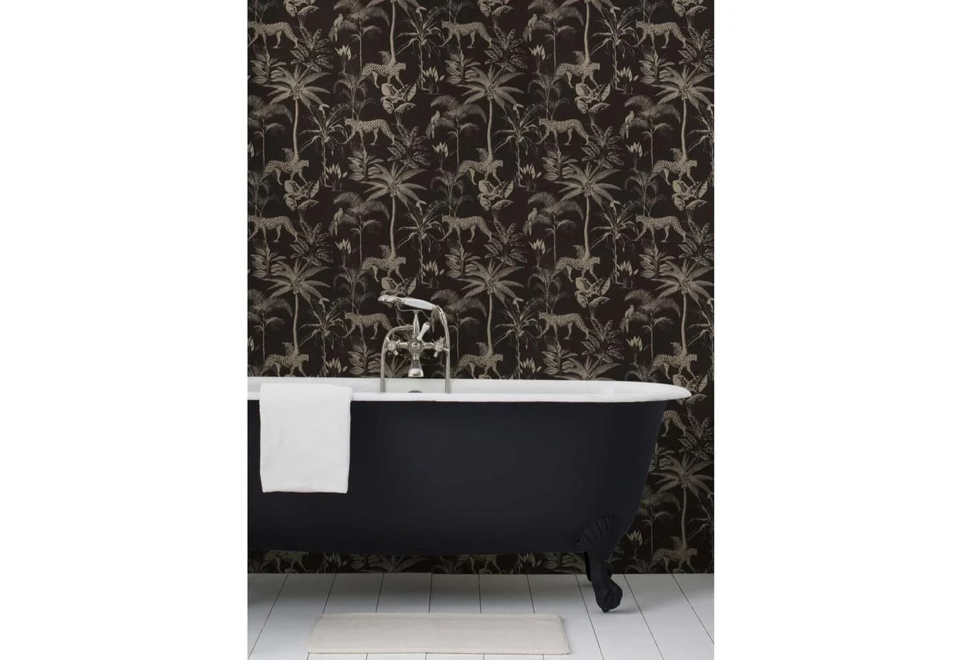 Rasch Vliestapete Selection Schwarz Gold Tiermotiv