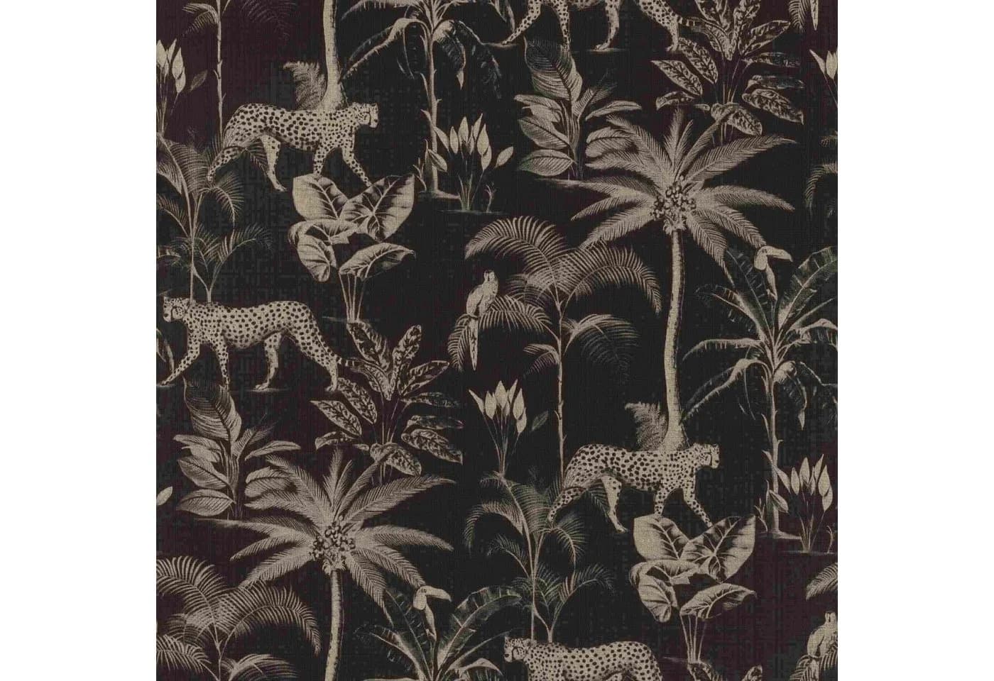 Rasch Vliestapete Selection Schwarz Gold Tiermotiv - Bild 2