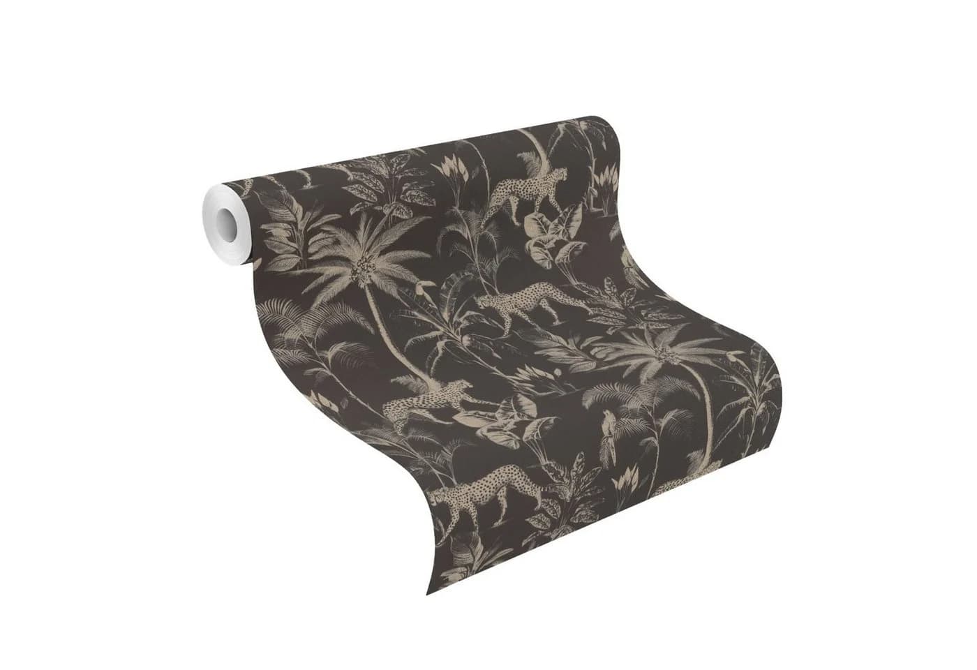 Rasch Vliestapete Selection Schwarz Gold Tiermotiv - Bild 3