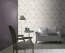 Rasch Vliestapete Florentine Uni Lila Vlies Bild 1