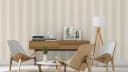 Rasch Vliestapete Streifenmuster Beige Creme Textiloptik Bild 3