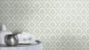 Rasch Vliestapete Barock Beige Blau Klassisch Bild 1