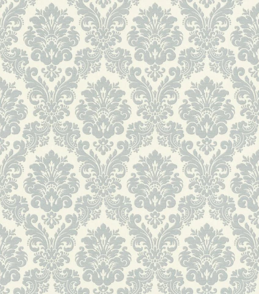 Rasch Vliestapete Barock Beige Blau Klassisch - Bild 2