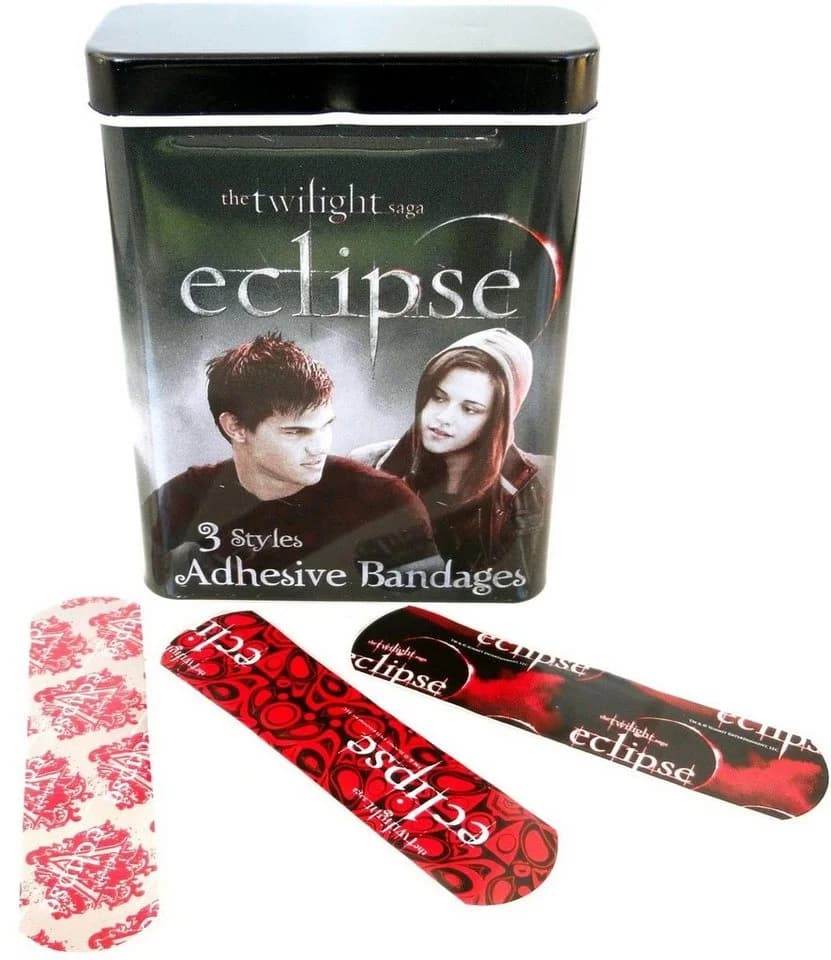NECA Spardose Twilight Bella & Jacob 24 Aufkleber Metall Dose - Bild 2