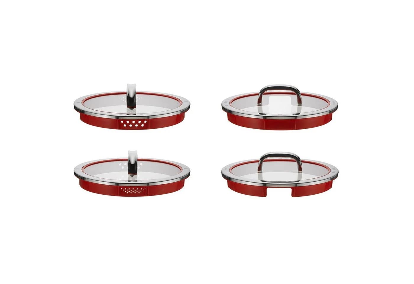 WMF Fleischtopf Function 4 Rot Cromargan® Edelstahl 5,7 l