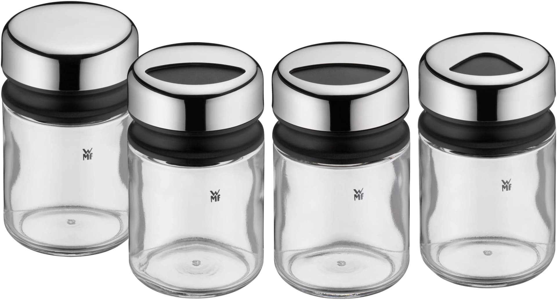 WMF DEPOT Gewürzdosenstreuer 4-teilig Silber