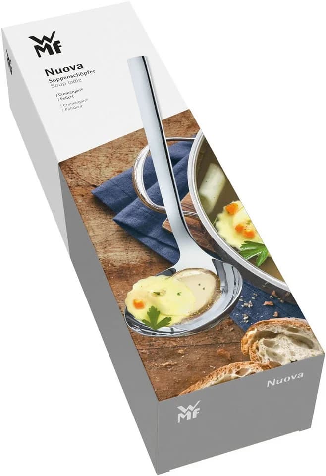 Suppenschöpfer WMF NUOVA Hellgrau Metall - Bild 5