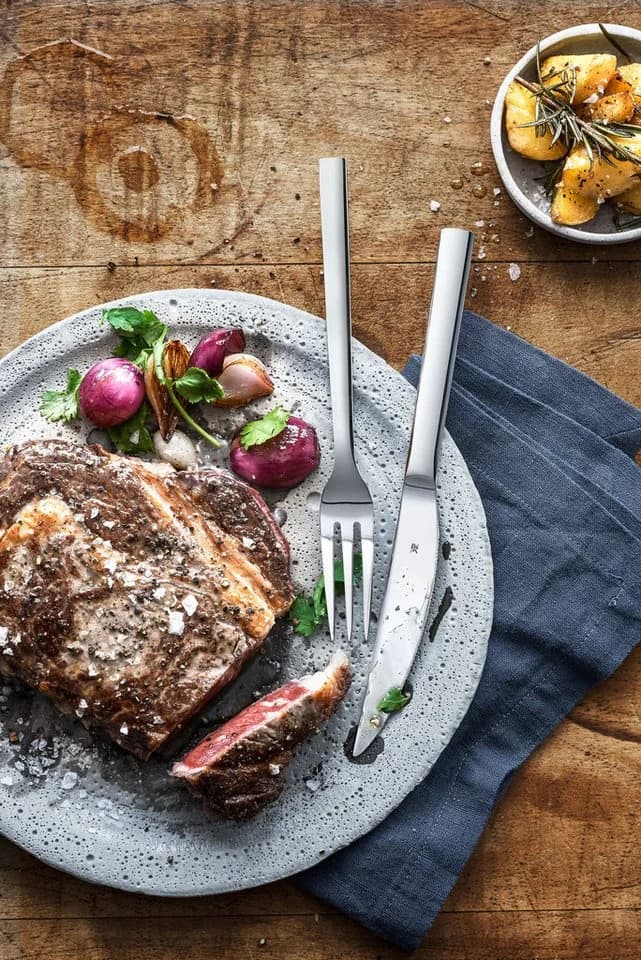 WMF Steakbesteck Nuova 2-tlg. Cromargan® Edelstahl