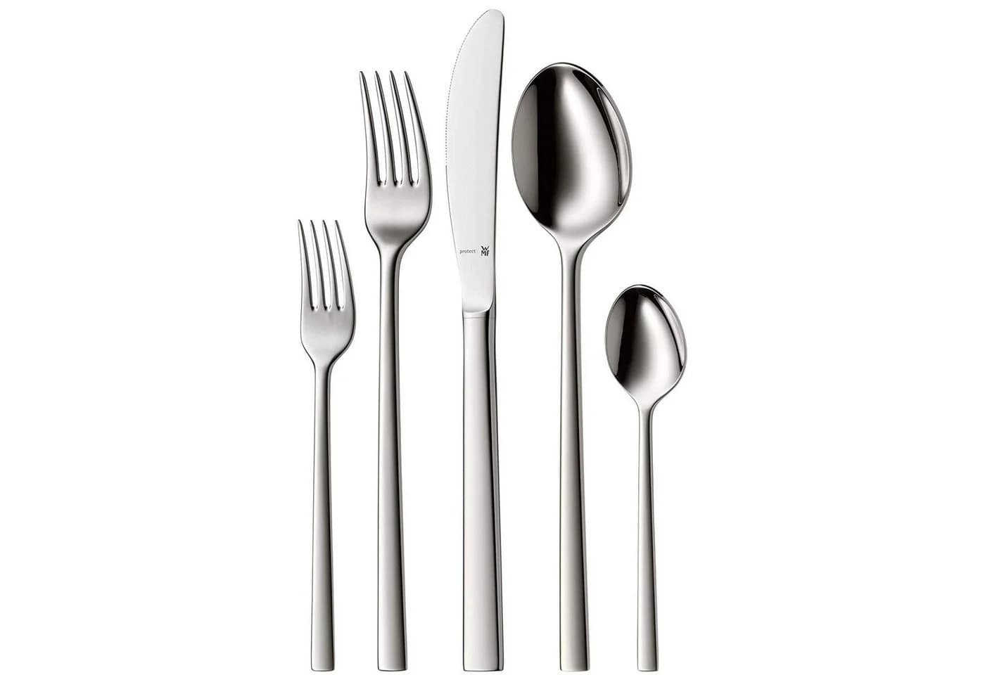 WMF Besteck-Set Sonic 66-tlg. Cromargan protect Silber