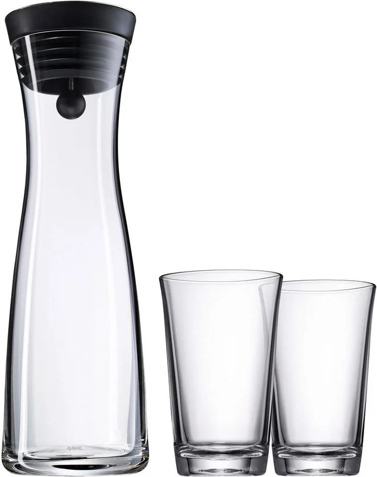 WMF Wasserkaraffe Basic 1L mit CloseUp-Verschluss und Sieb, Glas - Bild 2