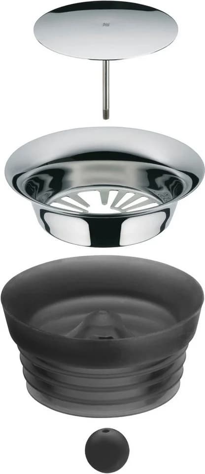 WMF Wasserkaraffe Basic 1L mit CloseUp-Verschluss und Sieb, Glas - Bild 4