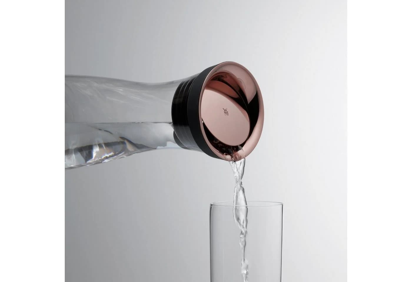 WMF Wasserkaraffe Basic 1L mit automatischem Verschluss und Sieb - Bild 3