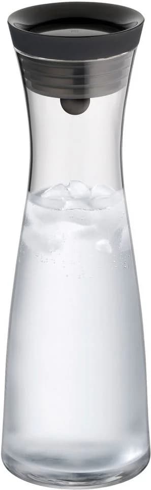 WMF Wasserkaraffe Basic 1l mit Sieb und Close-Up-Verschluss Schwarz/Transparent - Bild 2