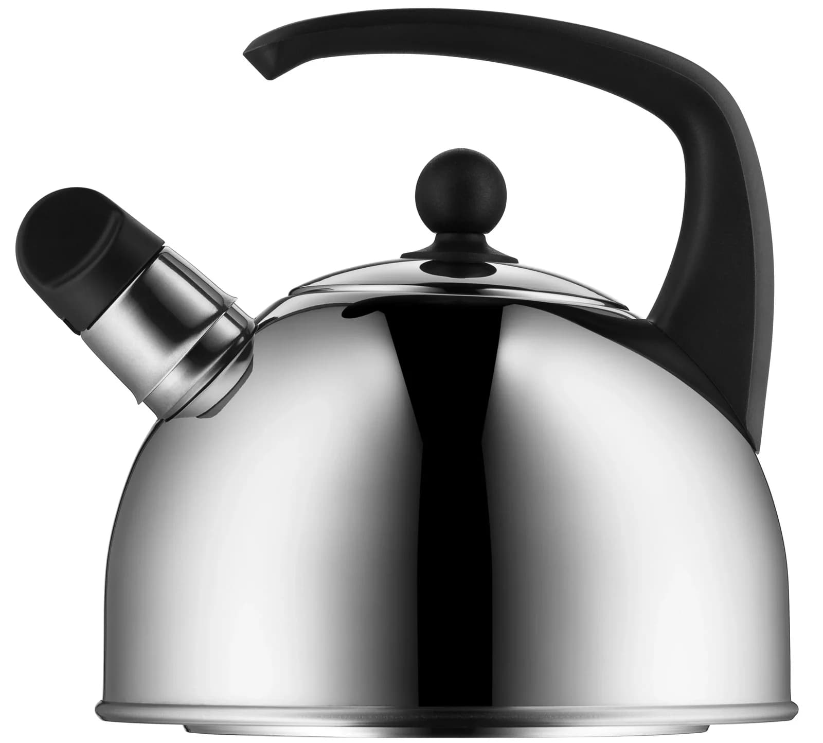 WMF Flötenkessel Edelstahl Silber
