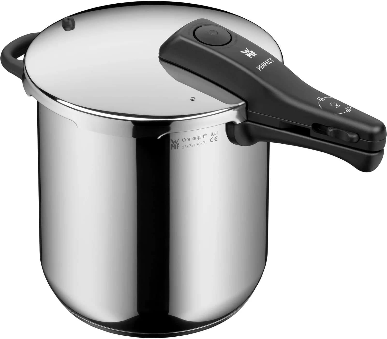 WMF Perfect Dampfkochtopf 8,5 l Cromargan® Edelstahl Rostfrei 18/10