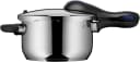 WMF Schnellkochtopf Perfect Plus 4,5L Edelstahl Schwarz/Blau Bild 3