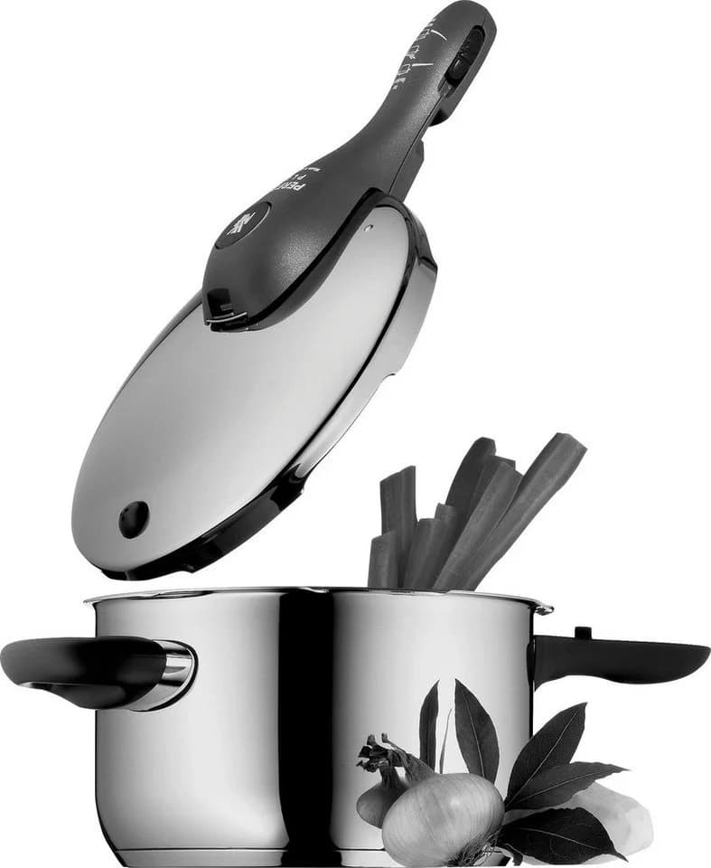 WMF Perfect Plus Dampfkochtopf Blau Edelstahl 22 cm Induktion