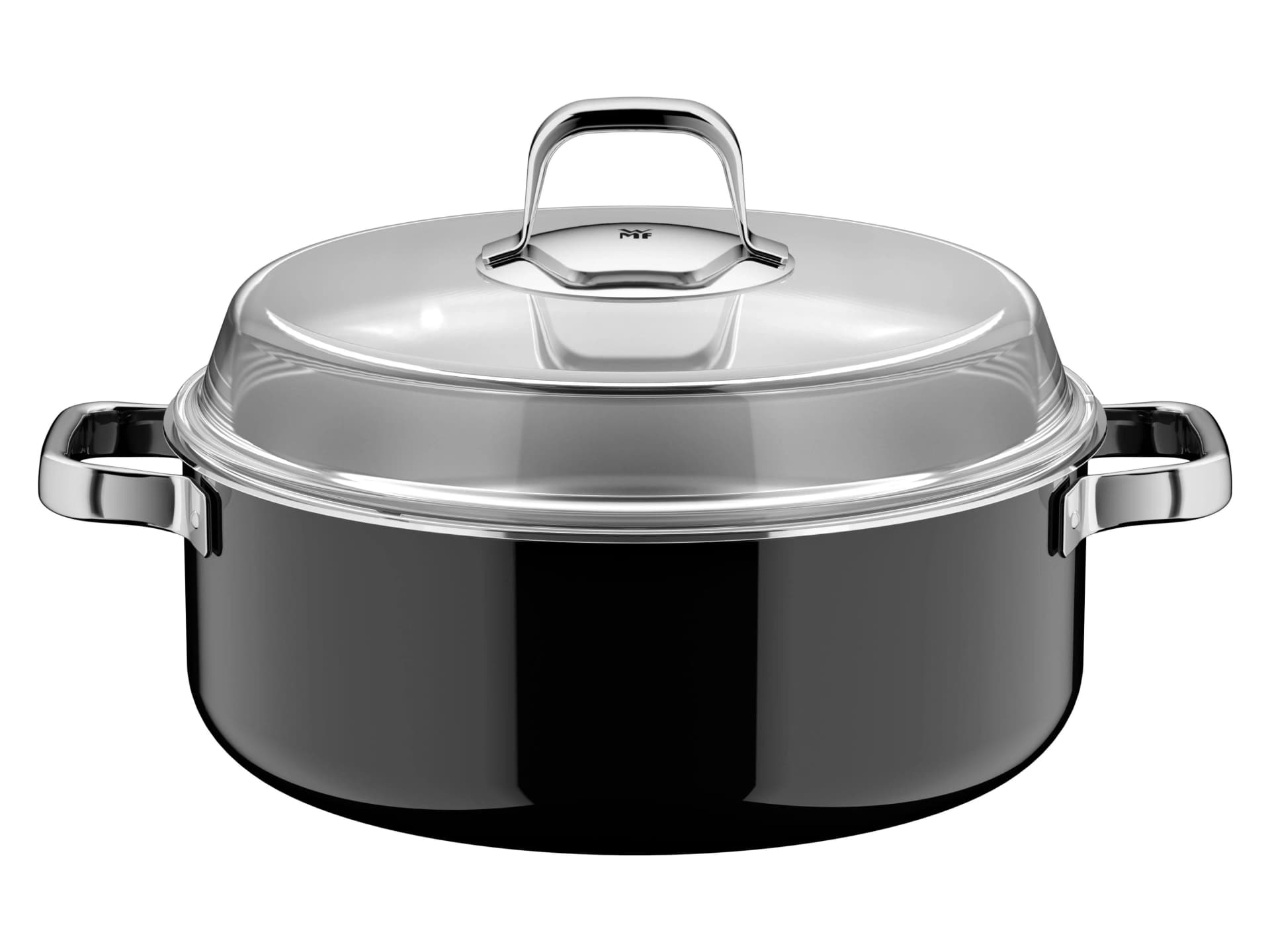 WMF Fusiontec Mineral Pro Schmortopf Schwarz 6L