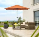 Sonnenschirm Schneider Schirme Adria Orange Polyester Standschirm Bild 2