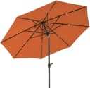 Sonnenschirm Schneider Schirme Adria Orange Polyester Standschirm Bild 3