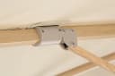 Moderner Ampelschirm aus Polyester, Aluminium und Stahl Bild 4