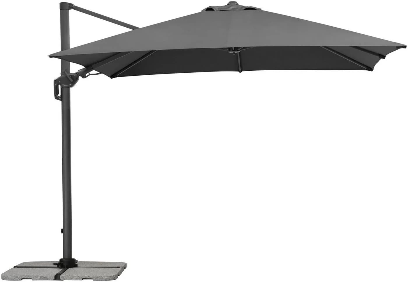 Schneider Schirme Rhodos Twist Ampelschirm Anthrazit 300x300 cm - Bild 2