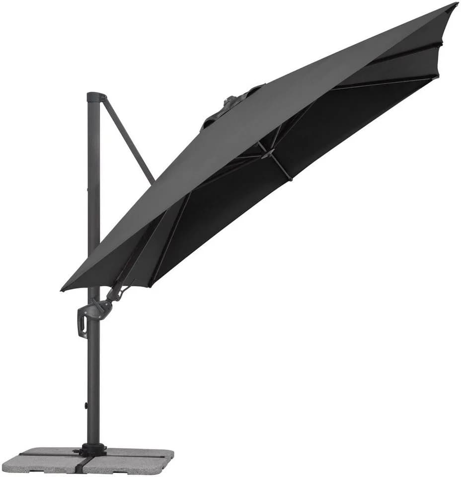 Schneider Schirme Rhodos Twist Ampelschirm Anthrazit 300x300 cm - Bild 5