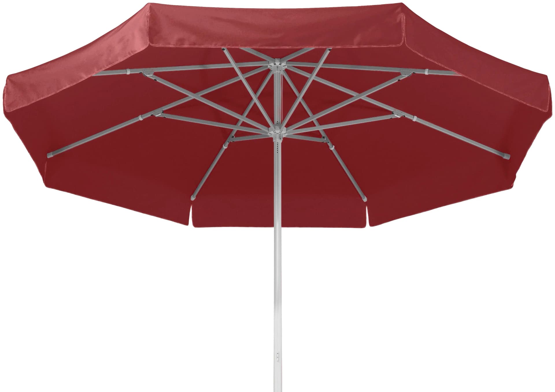 Marktschirm SCHNEIDER SCHIRME "Jumbo" rot Aluminium/Polyester