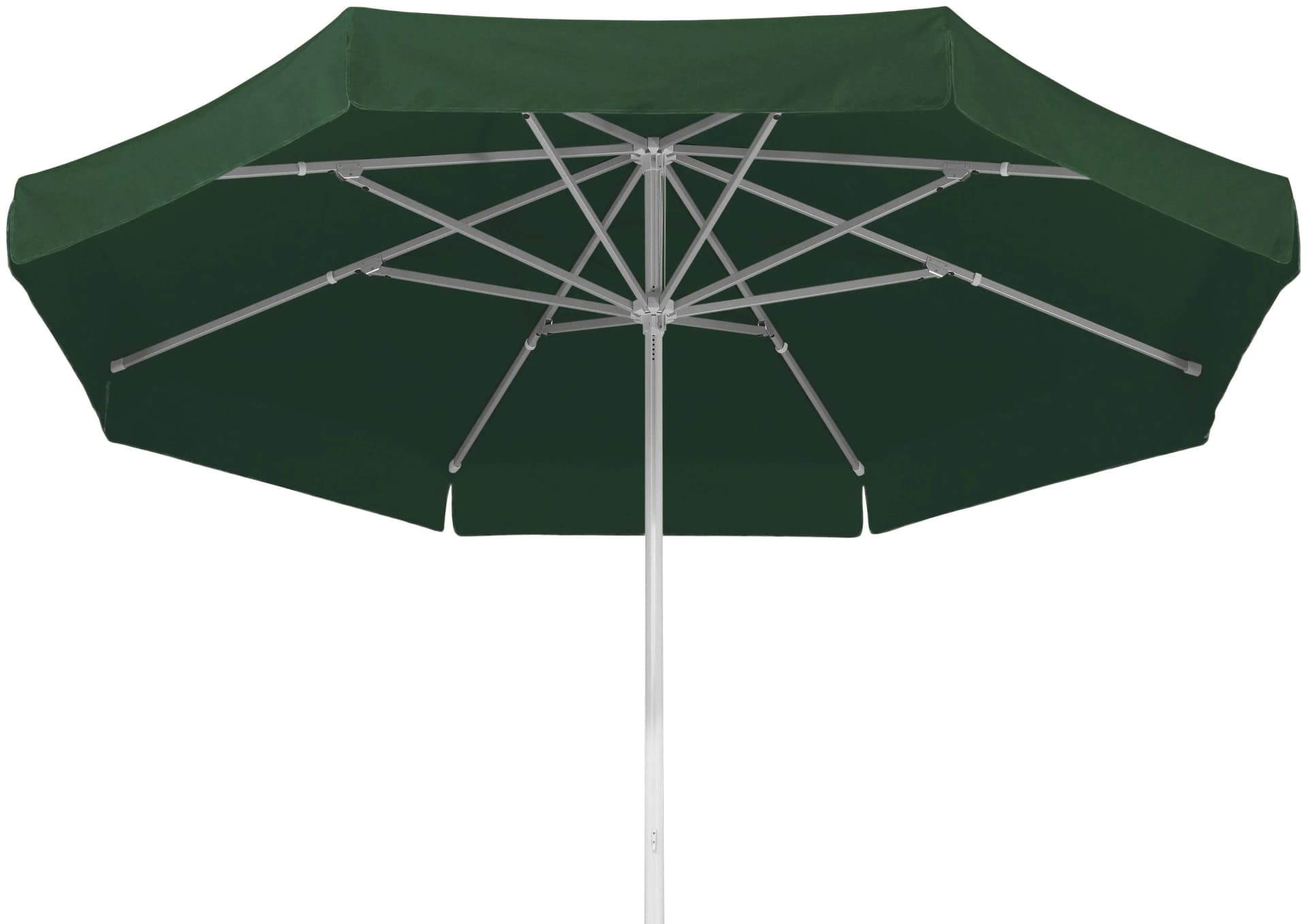 Marktschirm SCHNEIDER SCHIRME "Jumbo" Grün Aluminium/Polyester 400x295 cm