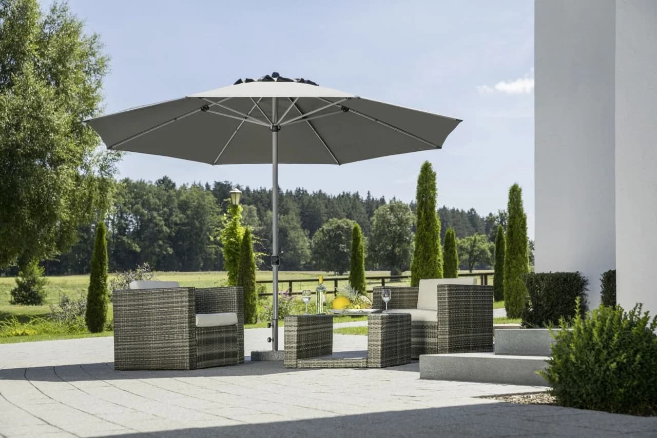 Schneider Schirme Sonnenschirm Gemini Anthrazit Ø 360 cm - Bild 3