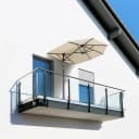 Balkonschirm Schneider Schirme Salerno mezza 150 cm Bild 1