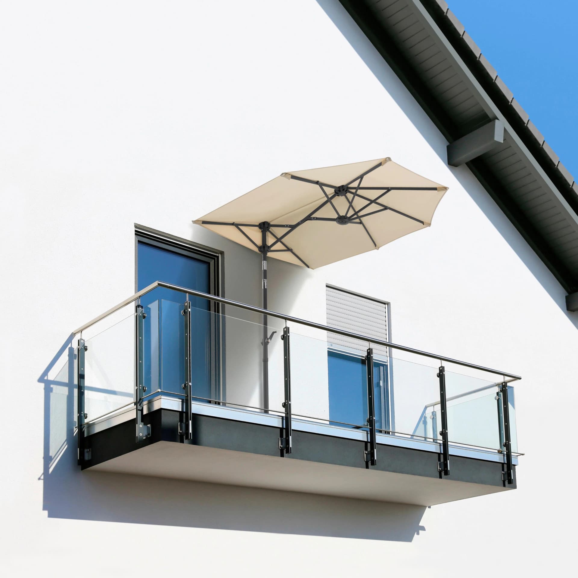 Balkonschirm Schneider Schirme Salerno mezza 150 cm