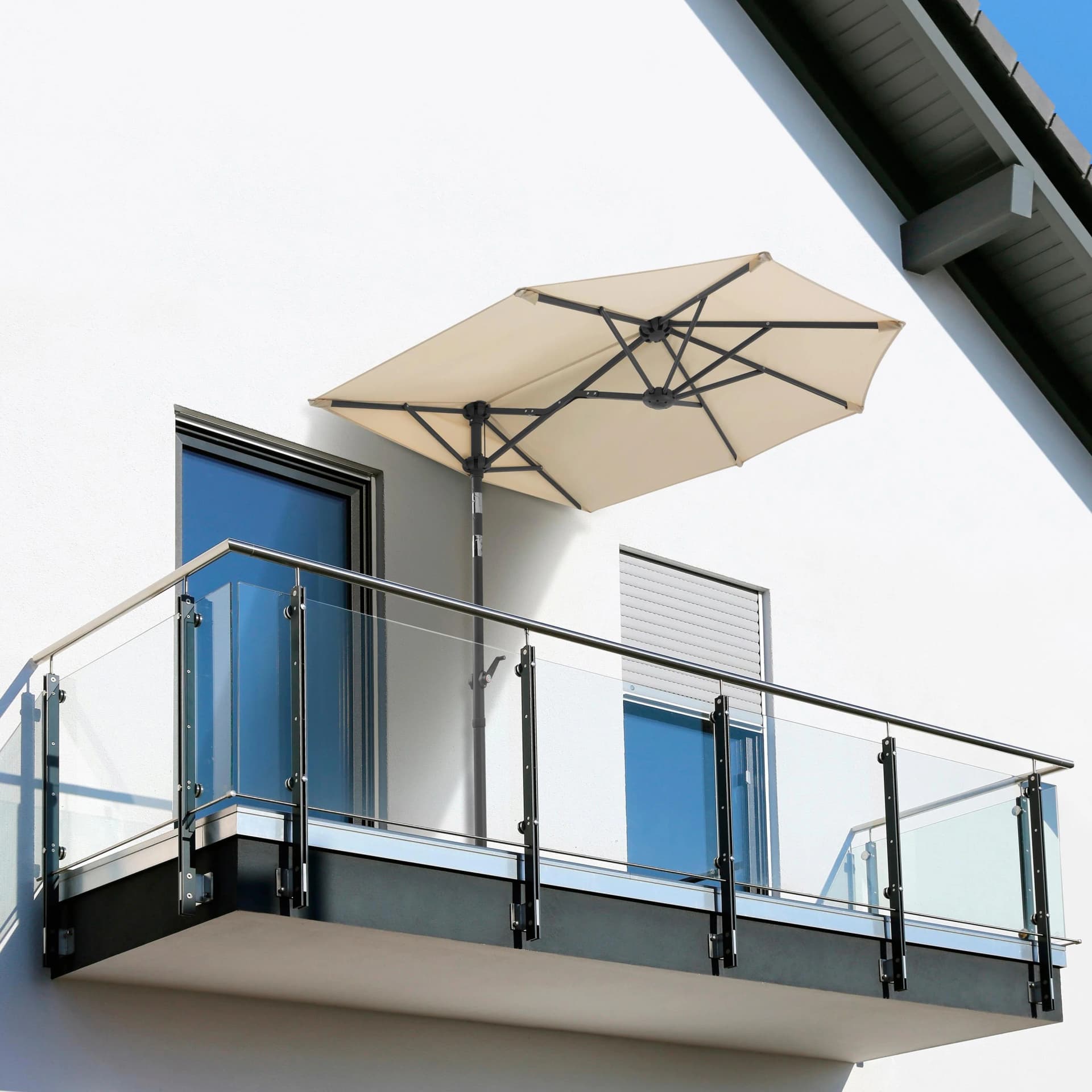 Balkonschirm Schneider Schirme Salerno mezza 150 cm - Bild 2
