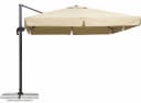 Schneider Ampelschirm Rhodos Quadratisch Beige 300x300 cm Bild 2