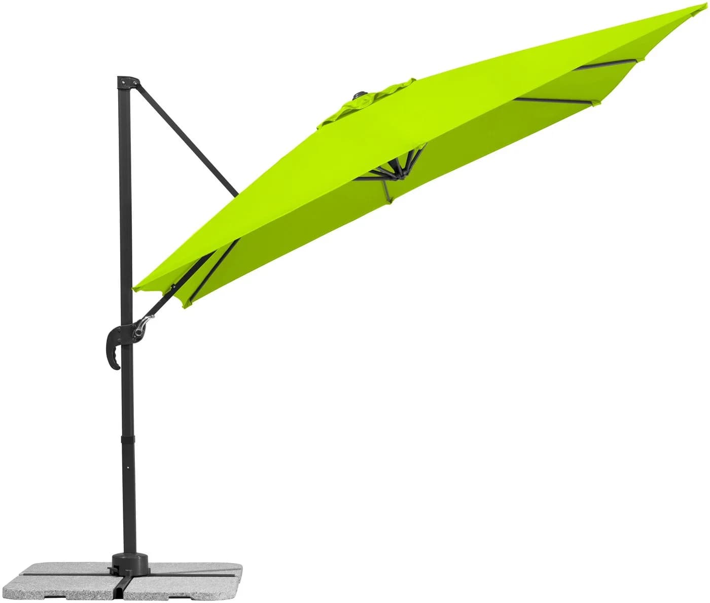 Schneider Schirme Rhodos Junior Ampelschirm Hellgrün 270x270 cm - Bild 4