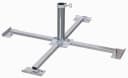 Plattenständer SCHNEIDER SCHIRME Silber Stahl Schirmhalterungen 55 mm Bild 1