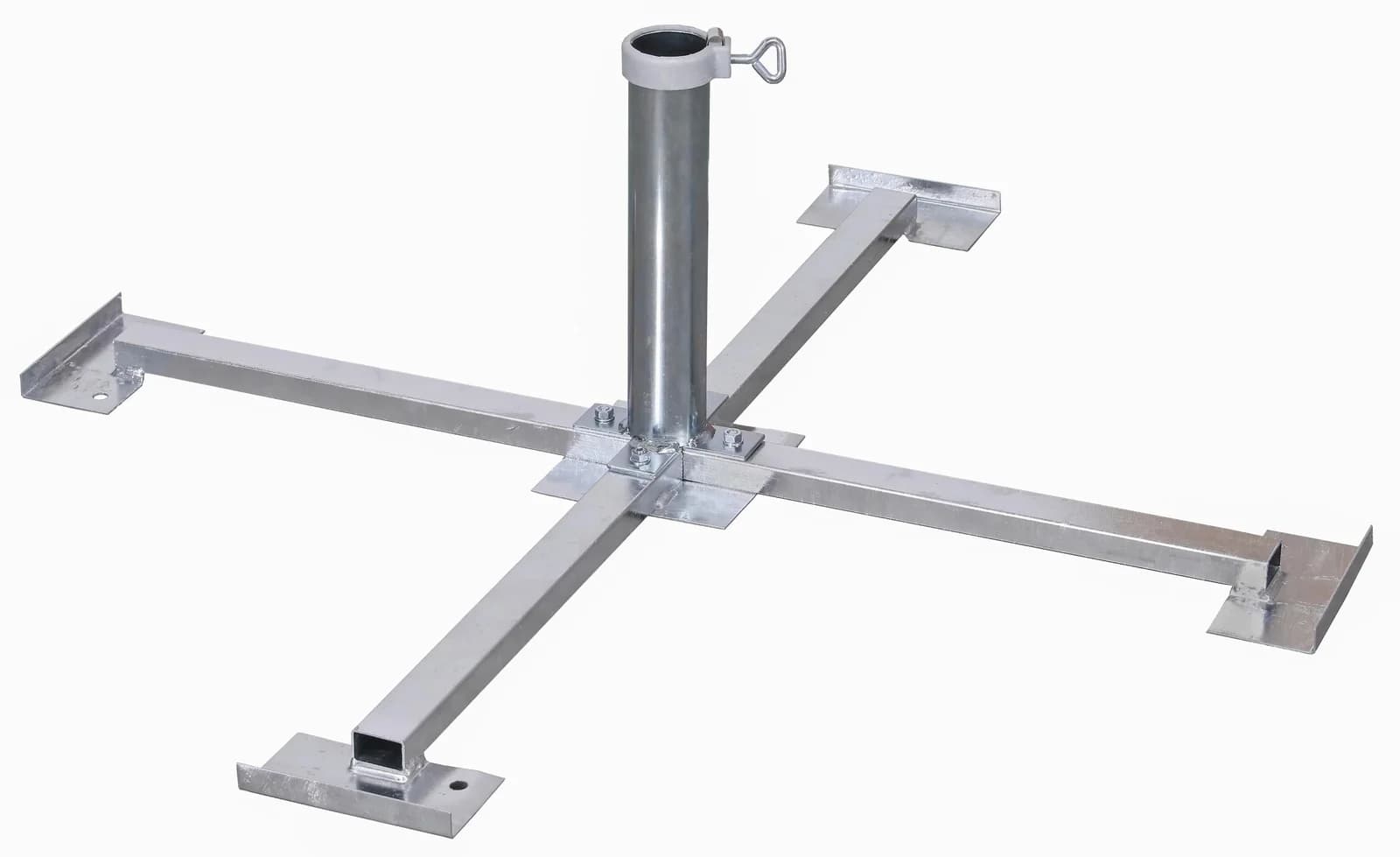 Plattenständer SCHNEIDER SCHIRME Silber Stahl Schirmhalterungen 55 mm