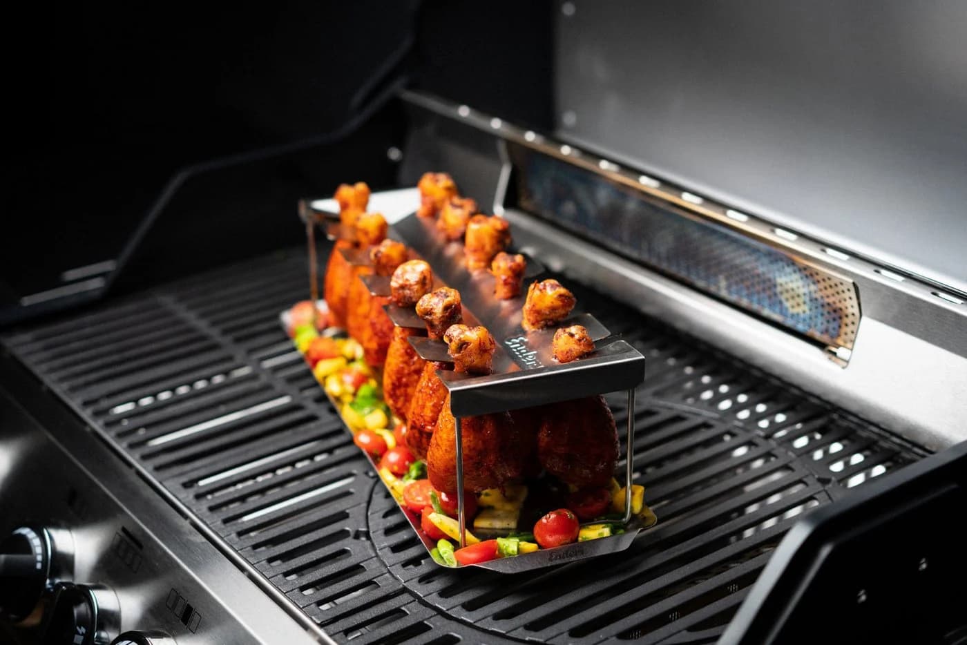 Enders® Grillguthalter für Chicken Wings aus Edelstahl