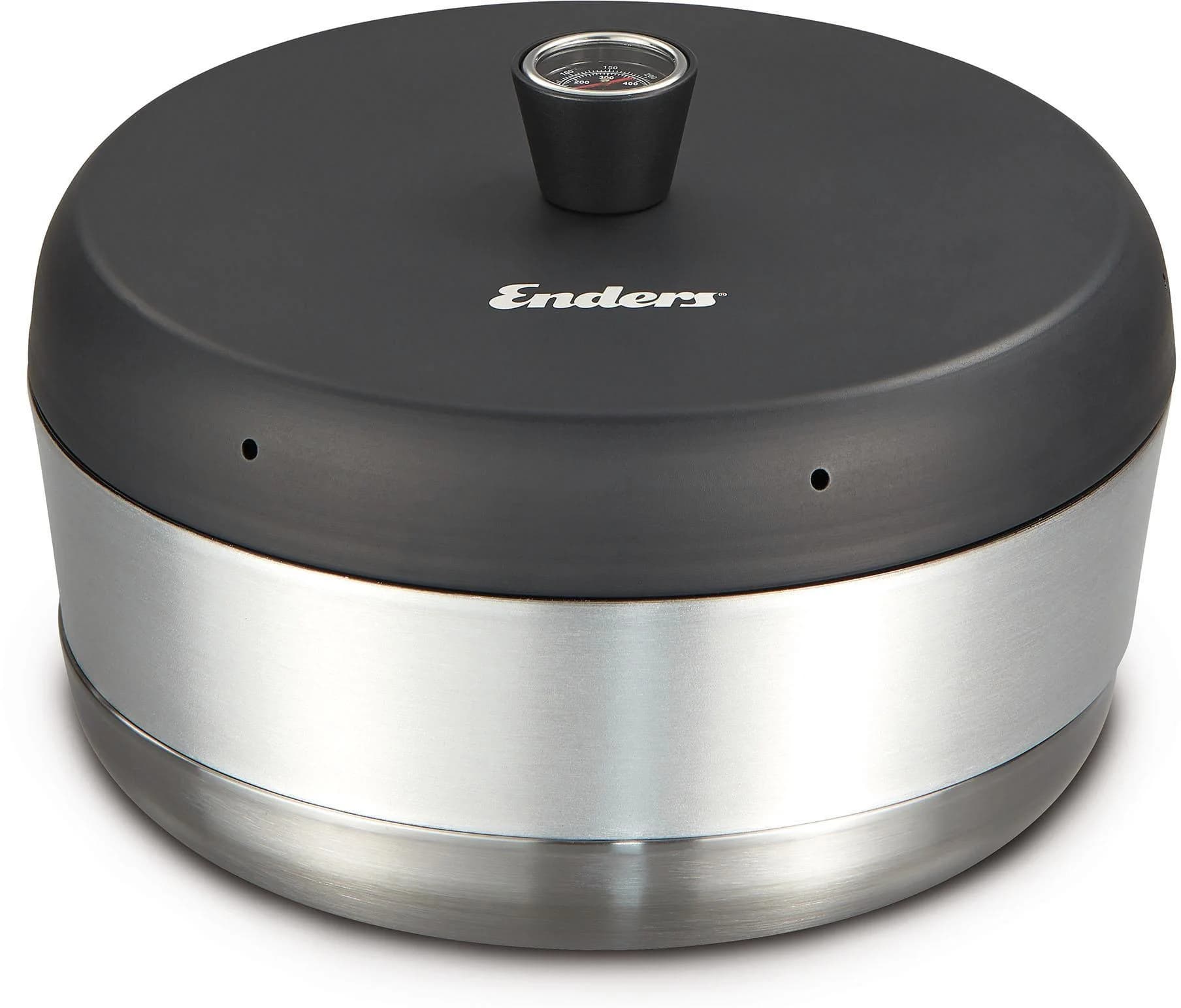 Grill-Aufsatzofen ENDERS Vamo Schwarz Aluminium Edelstahl